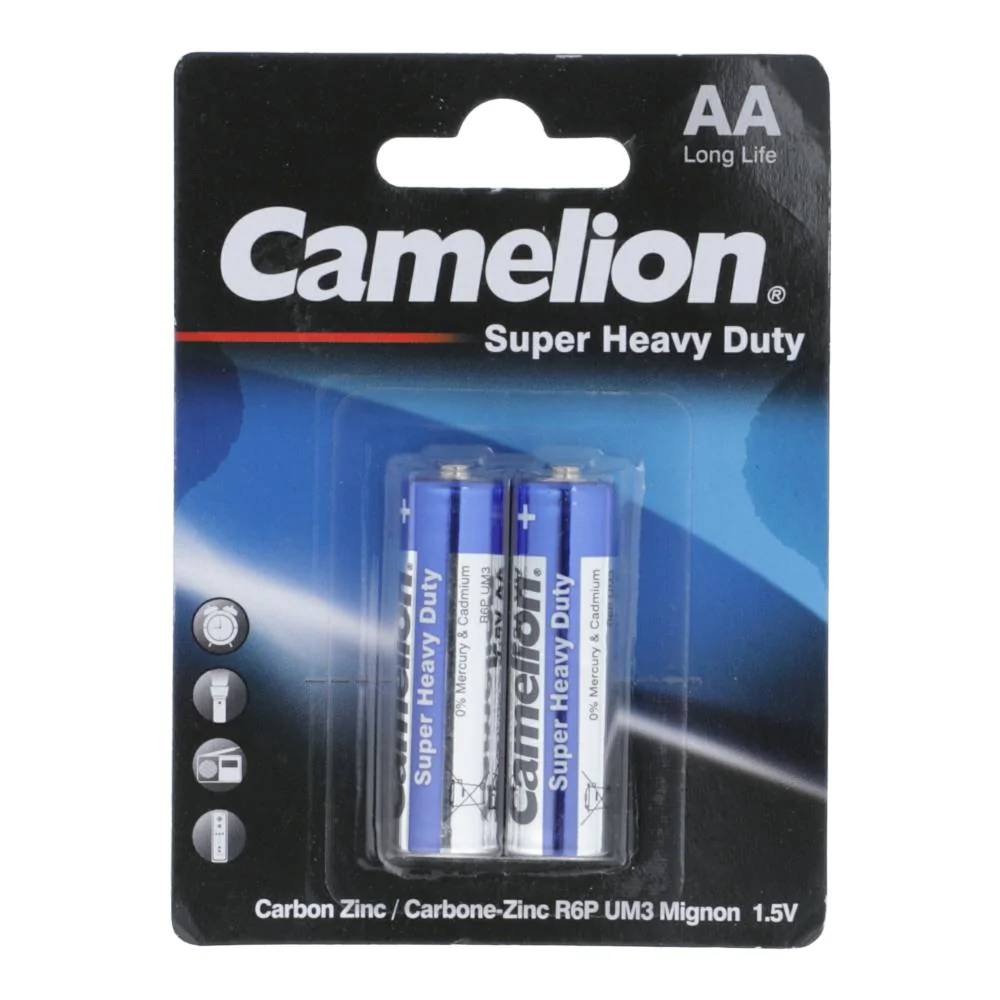 باتری قلمی معمولی Super Heavy Duty کملیون 2 عددی